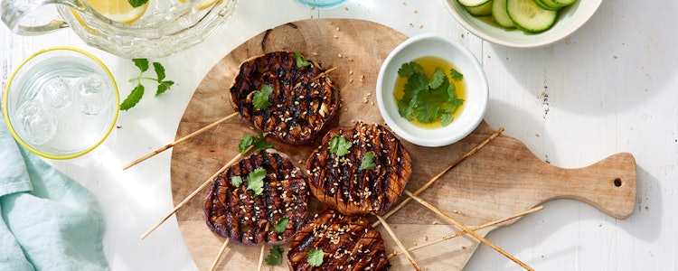 Placeholder for Aubergine Purple Pride Chinese hoisin van de grill