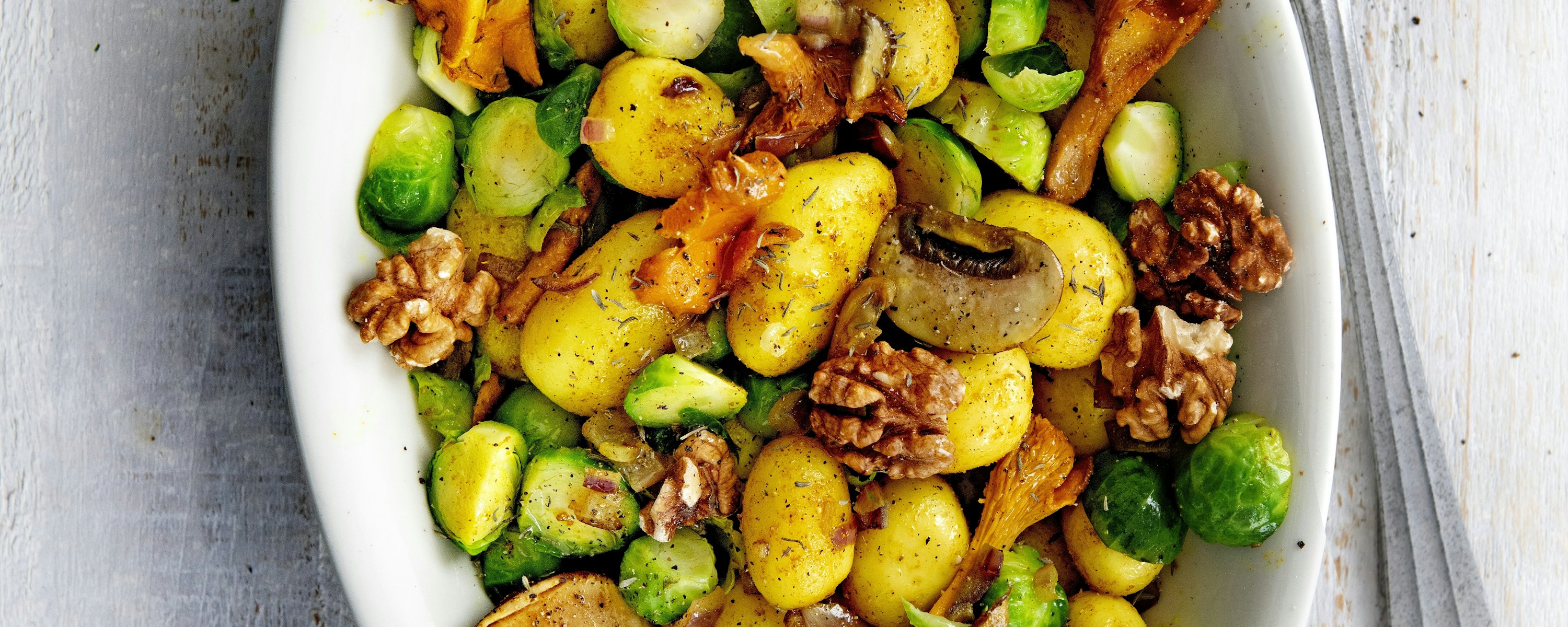 Spruitjes uit de wok