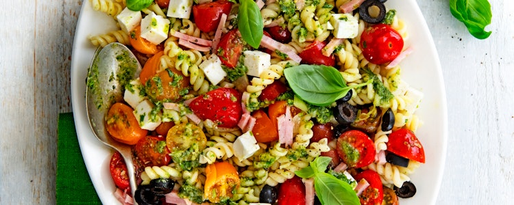 Placeholder for Tomaat Pastasalade met tomaatjes