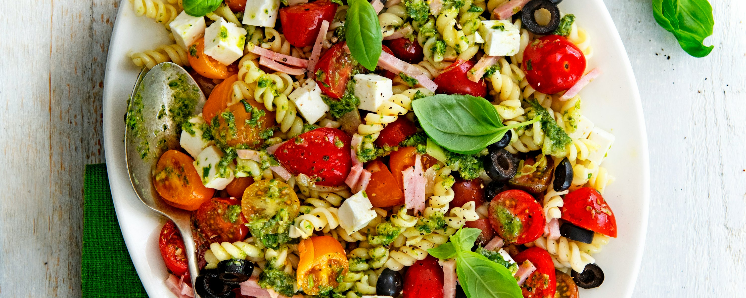 Tomaat Pastasalade met tomaatjes