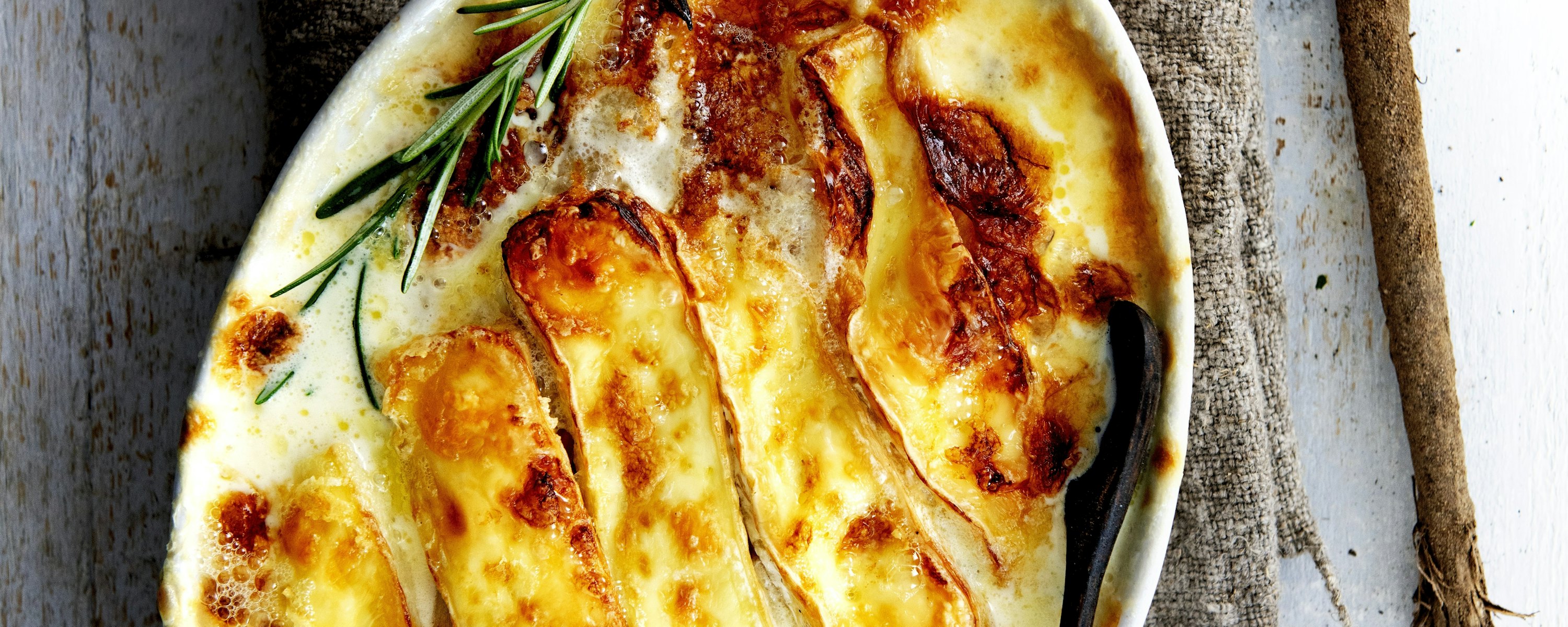 Schorseneren gegratineerd